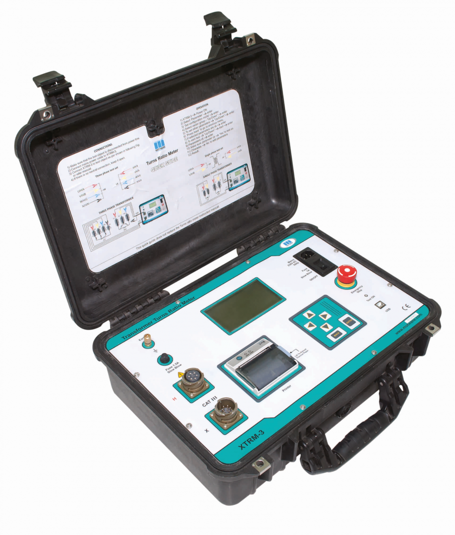 Motwane Transformatör Dönüştürme Oranı Test Cihazı XTRM